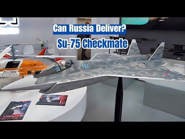 Su-75 Checkmate: Is Russia's New Fighter Jet Ready to Take Flight?