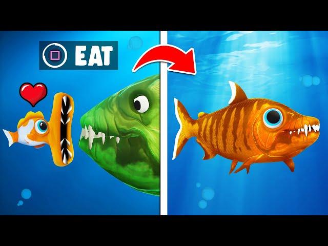 Become What You EAT in Feed and Grow Fish!