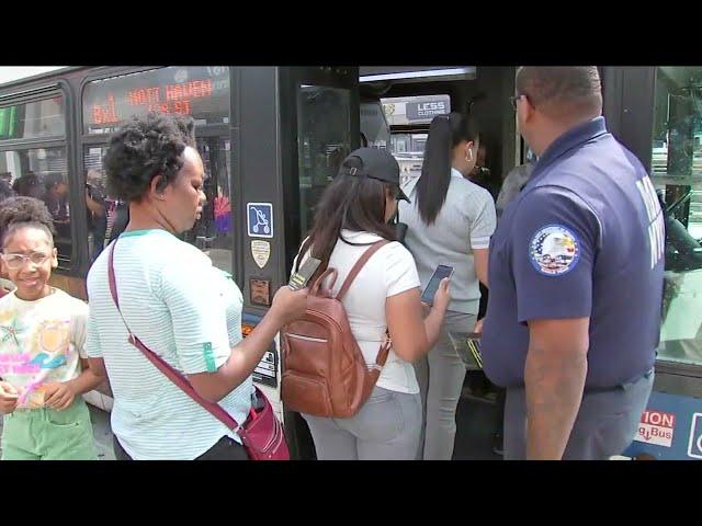 MTA crackdown on bus fare evaders underway, summonses issued