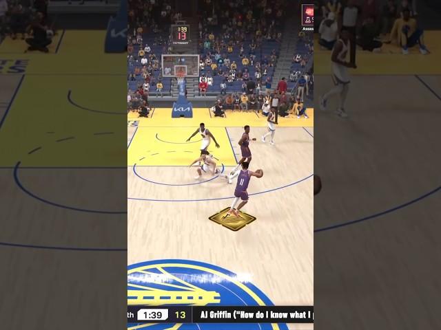 This ain’t a #bag , more like a #purse  #dribble #nba2k25 #mycareer #stephencurry