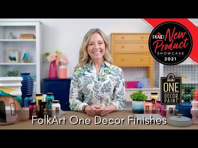 FolkArt One Decor Formulas - Plaid's 2021 New Product Showcase - Session 7