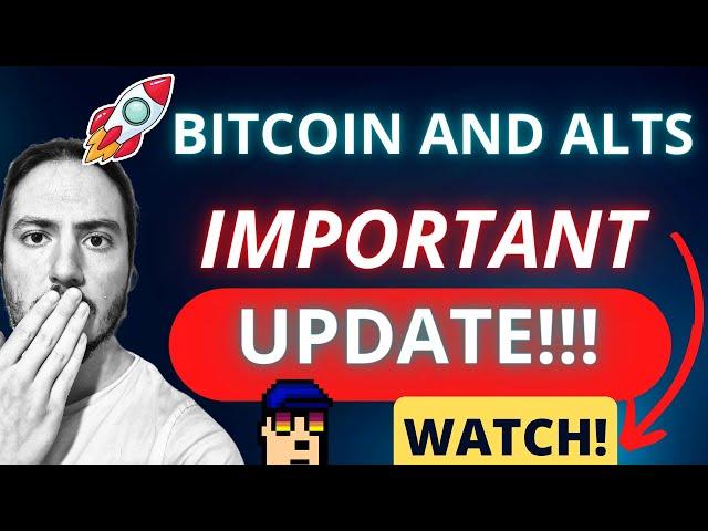 BITCOIN AND ALTCOINS IMPORTANT WEEKLY CLOSE!  ETHEREUM LOOKS STRONG!