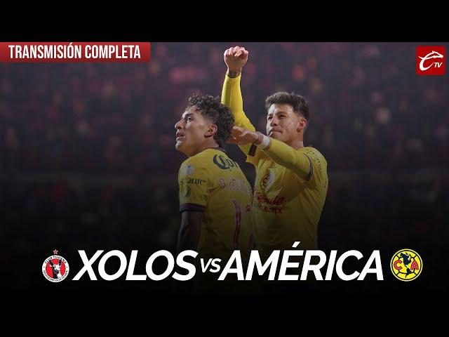 XOLOS VS AMÉRICA| PLAY IN | LIGA MX | TRANSMISIÓN COMPLETA | CALIENTE TV 