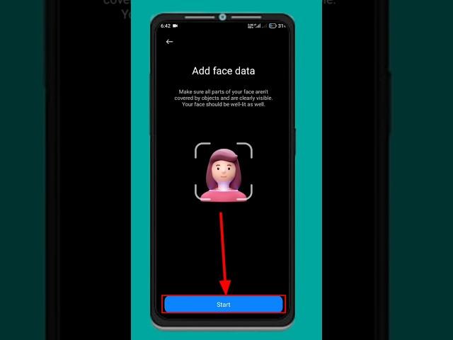 How to setup Add face on lock screen | Lock Screen me Face Lock Enable Kaise Kare in Poco #shorts