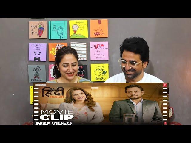 Pak Reacts to Mere Bache Ka Admission Karwado: Irrfan Khan, Saba Qamar | Hindi Medium (Movie Scene)