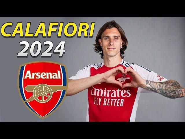 Riccardo Calafiori 2024 ● Welcome to Arsenal 