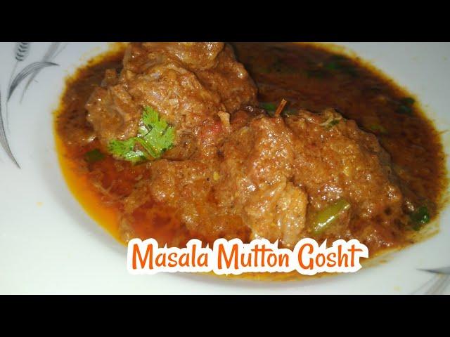 Masala Mutton Gosht - Masaledar Recipe by Sizzle Simmer Sauté