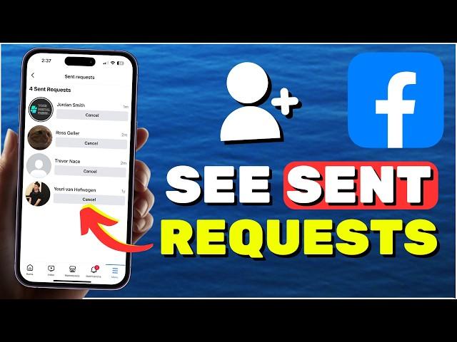 How To See Sent Friend Requests On Facebook (2024)