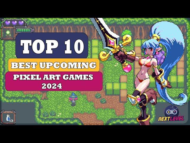 TOP 10 New Upcoming Pixel art games 2024