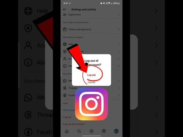 instagram account logout kaise kare | instagram id logout kaise kare | instagram logout kaise kare