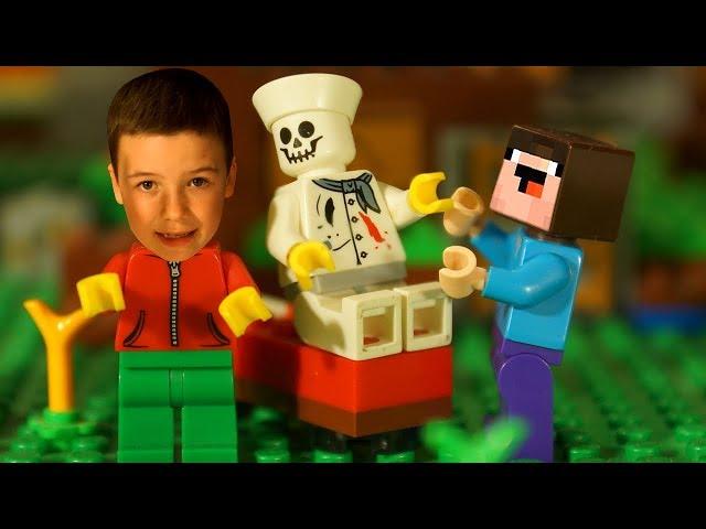 Kostya Borka and NOOBik: LEGO Minecraft, FNAF, Fortnite, Bendy