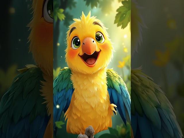 Featherless but Fearless: Pico the Parrot Finds True Love #ytshorts #shorts