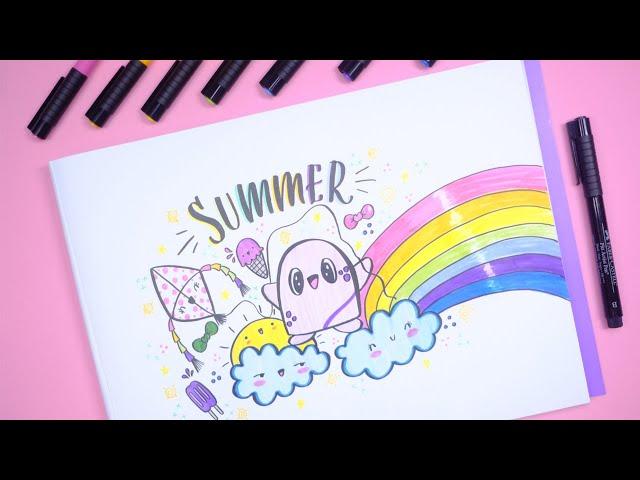 Tutorial: Summer Doodle Art | Faber-Castell