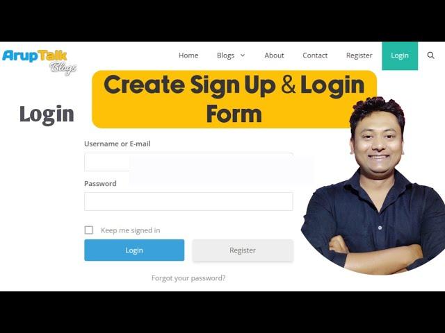 How to Create a User Registration & Login System for Your WordPress Website | WordPress Tutorial