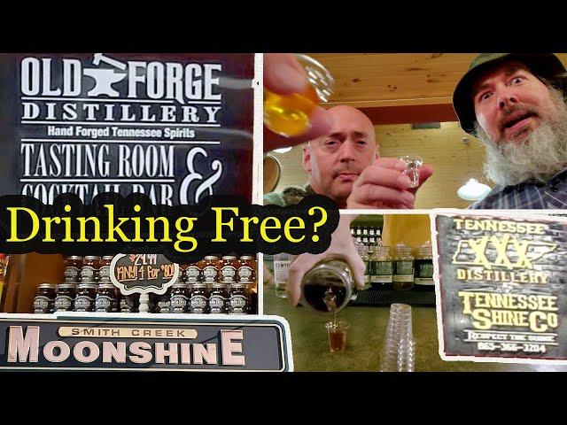 Drinking Free in Pigeon Forge, TN: Free Whiskey Tasting, Wine Tasting & Moonshine Tasting