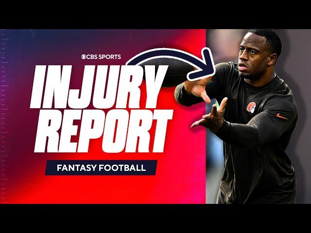 Nick Chubb EXPECTED to return from ACL injury, Richardson CLEARED | Fantasy Football Injury Report: