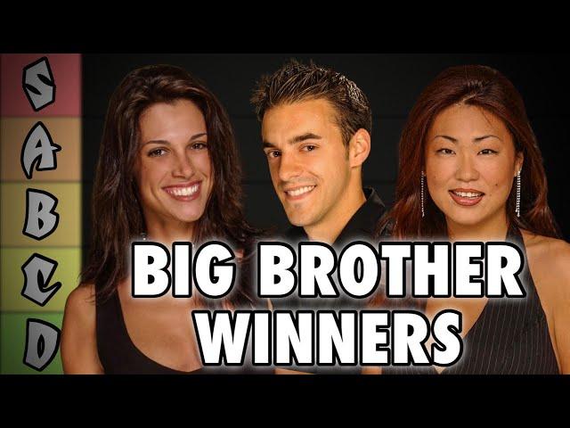 The ULTIMATE Big Brother Winners Tier List