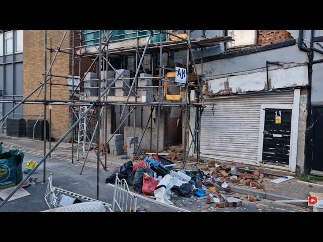 Storm Ashley Causes Havoc And Damage In Blackpool