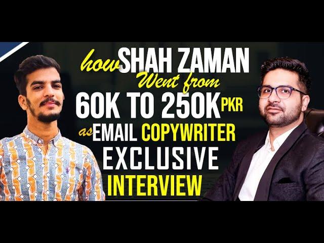 How Shahzaman Started Making Rs 250,000 per Month as an Email Copywriter in Pakistan