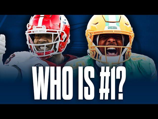 Is Georgia Football or Oregon Football THE #1 TEAM? | CFB Week 9 Rankings