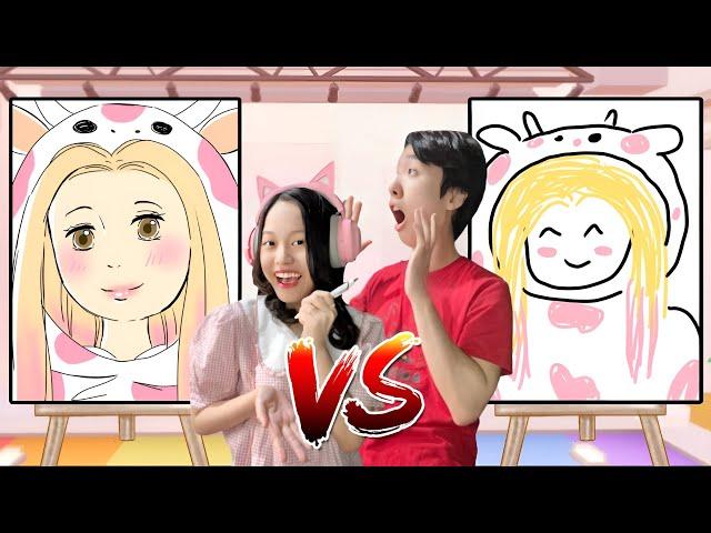 Lomba Gambar Roblox Pakai Stylus VS Jari! [Roblox Indonesia]