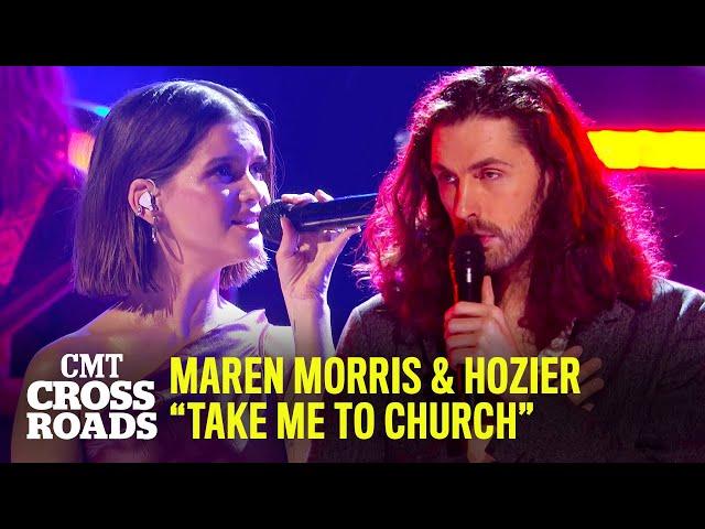 Maren Morris & Hozier Perform “Take Me To Church”   CMT Crossroads