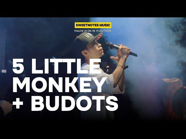 5 Little Monkey + Budots | Sweetnotes Live @ Tupi