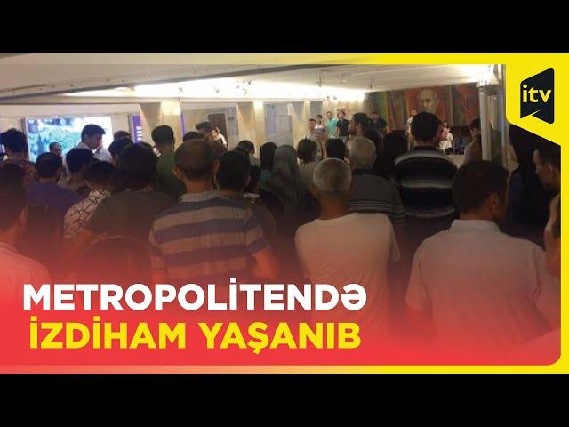 Artıq belə hallar Bakı metropolitenində tez-tez yaşanacaq