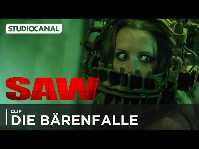 Legendäre Szene aus SAW | Amanda und die umgekehrte Bärenfalle