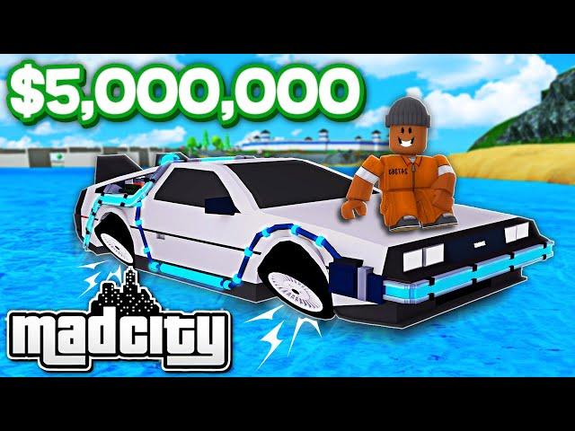 Buying the most EXPENSIVE CAR in ROBLOX MAD CITY!!