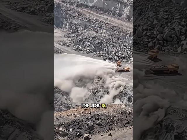 How Mines Control Dust After Explosions