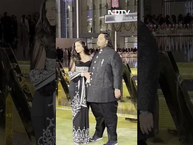 Watch: Anant Ambani, Radhika Merchant Twin In Black At Family Gala