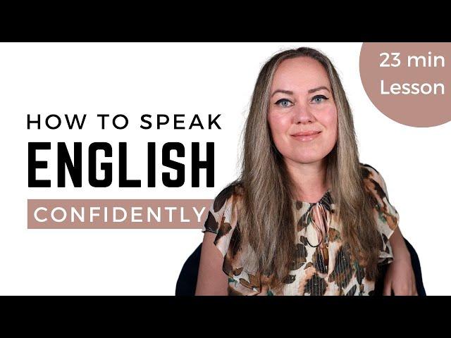 How to Speak English Confidently (2024)