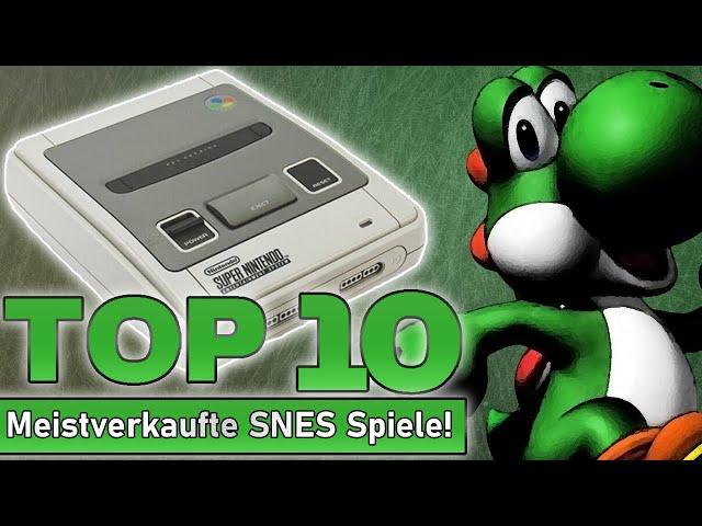 Top 10 meistverkauften Super Nintendo (SNES) Spiele aller Zeiten!