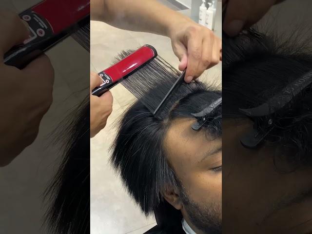 Hair keratin treatment #music #youtubeshorts #youtube #viral