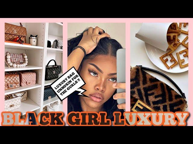 FEMININE RICH BLACK WOMEN LUXURY: LUXURY UNBOXING AND SHOPPING VLOGS COMPILATION | BLACK GIRL LUXURY