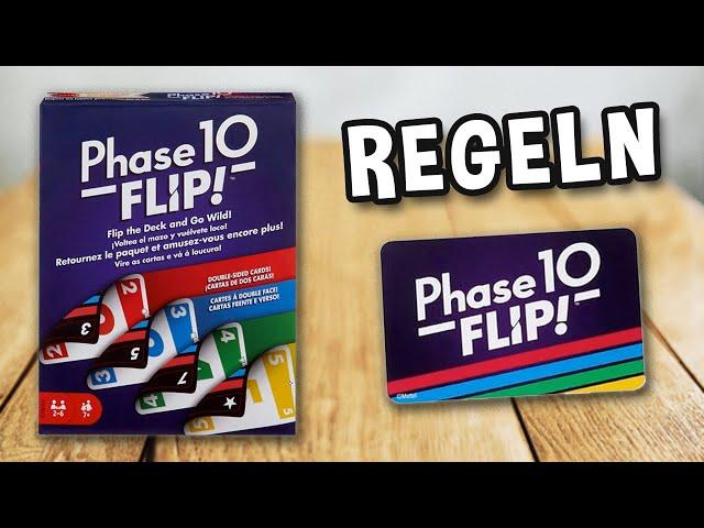 PHASE 10 FLIP - Spielregeln TV (Spielanleitung Deutsch) - MATTEL GAMES