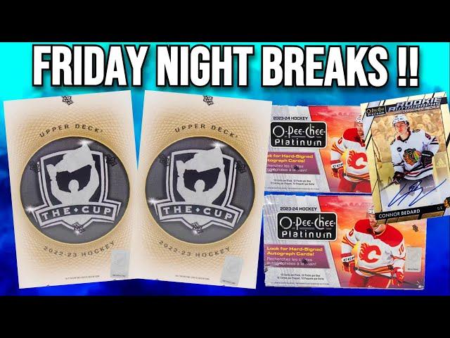 Friday Night Hockey Breaks !! - CUP CASES, Mixers & Platinum !!