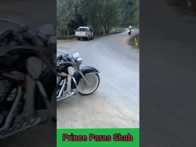 Prince Paras with his lovely bike / Prince of Nepal / Diversity Nepal