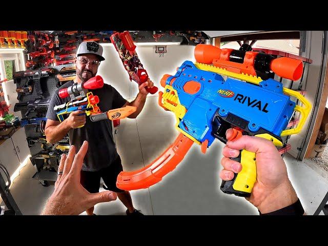 NERF RIVAL GUNS are back! | The Challenger and Mirage!