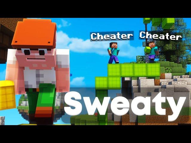 Beating Cheaters & Sweats in Bedwars