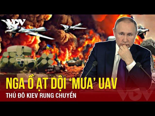 Toàn cảnh Quốc tế sáng 31/10:Nga trút UAV rung chuyển thủ đô Kiev;Tiết lộ “bí mật nhỏ” của ông Trump