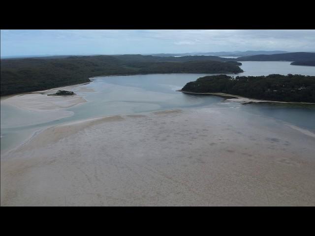 Smiths Lake NSW Australia - Aerial Views of a Disappearing Lake