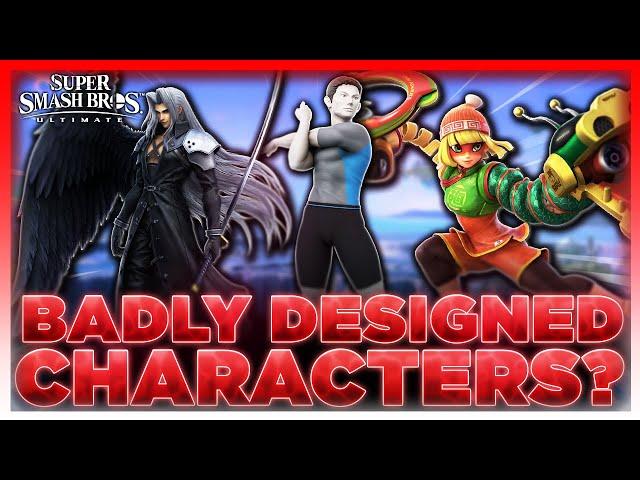 Badly Designed Characters in Super Smash Bros. Ultimate