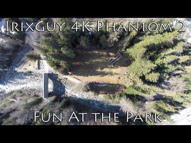 IrixGuy 4K Phantom 2 - Flying in the Park in 4K