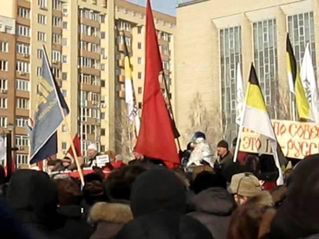 Логинов на митинге 24.12.11 в Новосибирске.avi