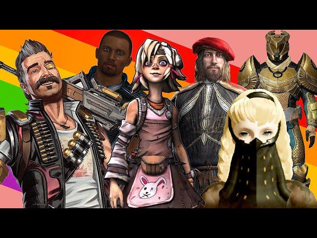 Top 6 LGBTQ+ Characters from POPULAR Video Games ️‍