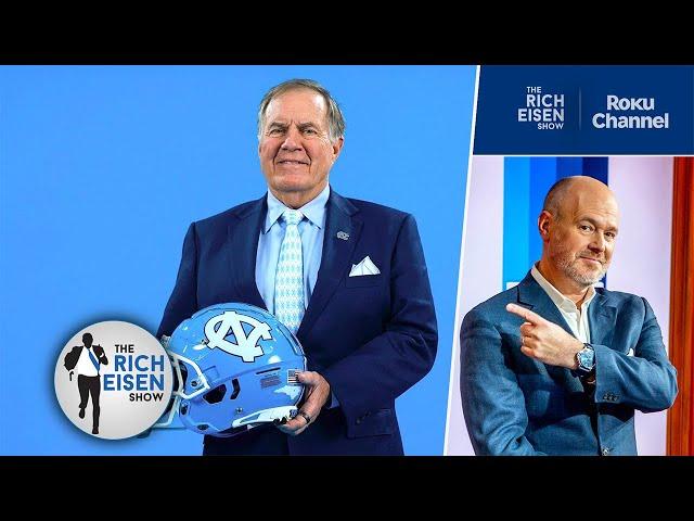 Rich Eisen Reacts to Belichick’s Interest in Jets’ Job before Deciding on UNC | The Rich Eisen Show