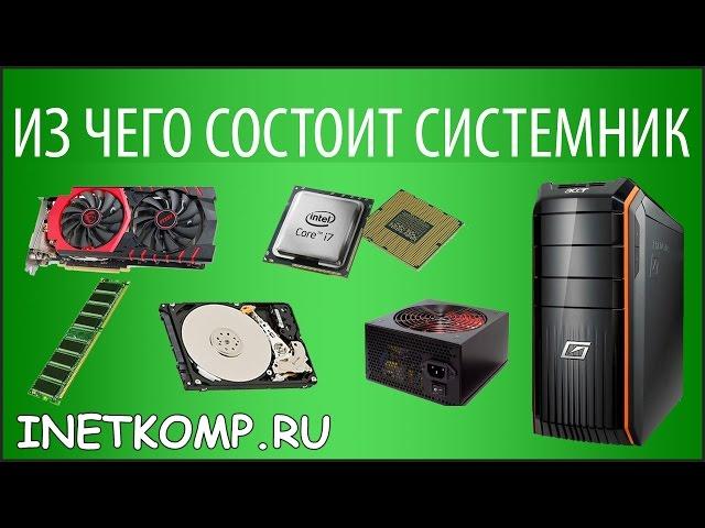 Computer device. What does computer consist of?