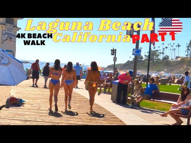 Laguna Beach in California 4k Virtual Walk Tour & Travel Guide